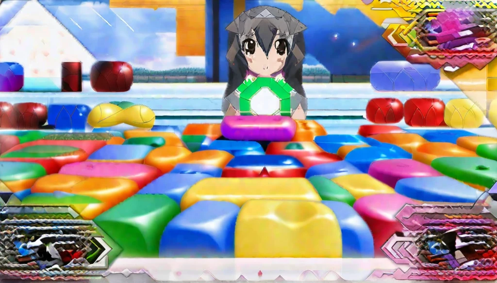 ((Anime Infinite Stratus Art, 8k, ultra full high definition, epic quality, epic texture)). The theme is a walk in the square.  It's daytime.  The setting is a small square, very detailed, with some playground toys, some children playing around.  The focus of the scenario is a girl(only 1), she is 10 years old, very short stature, she has black pinscher's ears(long:1.9), black hair(short:1.9), she has black pinscher's tail, bright brown eyes, tanned skin, thin, slightly toned, narrow chest, flat breasts , thin waist, narrow hips, she is wearing a beautiful white summer dress, she is tsundere, she walking in the square with her owner(31-yeras-old man).  The atmosphere is fun, funny and romantic.