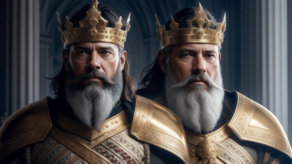 best quality, 500px, cgsociety, 8k, raw photo of (beautiful:1.2) human king, wear king crown, king armor, 40yo, beard, in castle, full body, ambient light, backlight, volumetric lighting, realistic, realistic lighting, cinematic lighting, depth of field, sharp focus, (high contrast:1.2), (film grain)