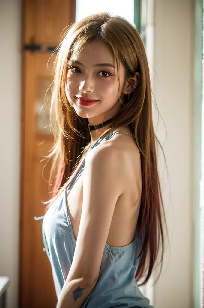 1girl, MarinGryaru, , looking at viewer, shy smile, blushing, masterpiece, (best quality:1.2), [:intricate details:0.2],, highres, extremely detailed, 8k photo, best quality, beautiful lighting, natural light, intricate details, realistic, detailed face and eyes, photorealistic, photo, masterpiece, realism, photorealism, hyper detailed, realistic skin texture, armature, best quality, ultra high res, high resolution, detailed, raw photo, sharp re,