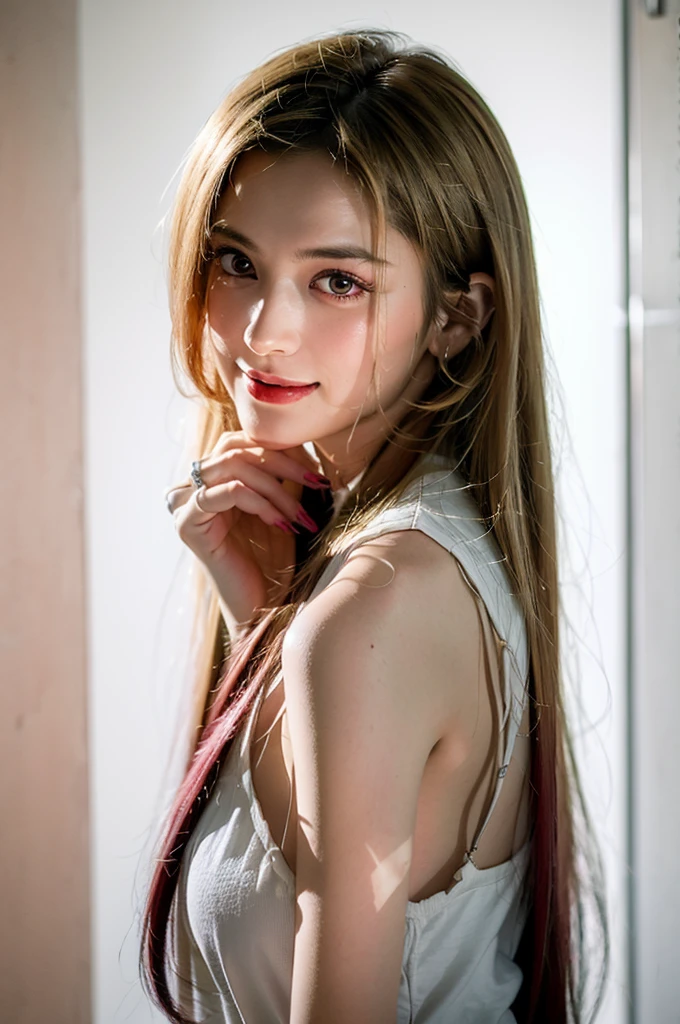 1girl, MarinGryaru, , looking at viewer, shy smile, blushing, masterpiece, (best quality:1.2), [:intricate details:0.2],, highres, extremely detailed, 8k photo, best quality, beautiful lighting, natural light, intricate details, realistic, detailed face and eyes, photorealistic, photo, masterpiece, realism, photorealism, hyper detailed, realistic skin texture, armature, best quality, ultra high res, high resolution, detailed, raw photo, sharp re,