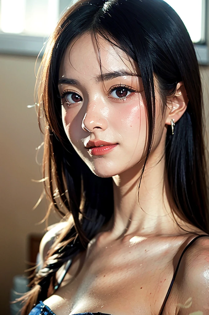 1girl, MarinGryaru, , looking at viewer, shy smile, blushing, masterpiece, (best quality:1.2), [:intricate details:0.2],, highres, extremely detailed, 8k photo, best quality, beautiful lighting, natural light, intricate details, realistic, detailed face and eyes, photorealistic, photo, masterpiece, realism, photorealism, hyper detailed, realistic skin texture, armature, best quality, ultra high res, high resolution, detailed, raw photo, sharp re,
