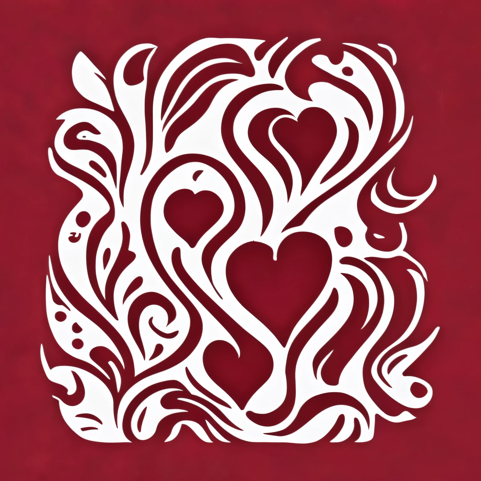 Concept 3: Heart and Brush Stroke
Design: An abstract heart intertwined with a brush stroke, symbolizing emotion and creativity.
Colors: Rich, warm hues like deep red and burgundy.
Typography: Sophisticated script font.