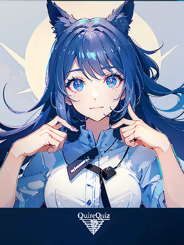Logo of an anime quiz channel