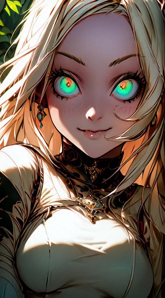 A beautiful girl with long blond hair, garnet eyes, and a delicate face, Alice Garnet Nakata, wearing an elegant Victorian-style dress, standing in a lush garden with blooming flowers, (best quality,4k,8k,highres,masterpiece:1.2),ultra-detailed,(realistic,photorealistic,photo-realistic:1.37),extremely detailed face and eyes,highly detailed skin,beautiful detailed eyes,beautiful detailed lips,intricate detailed dress,ornate Victorian garden,vibrant colors,soft lighting,cinematic composition,elegant,ethereal