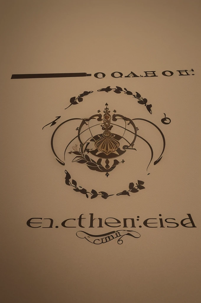 A logo with neutral colors for a little shop that will be called enchanted rosaries
