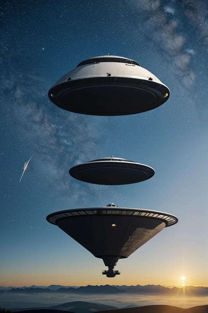 Create a realistic UFO
