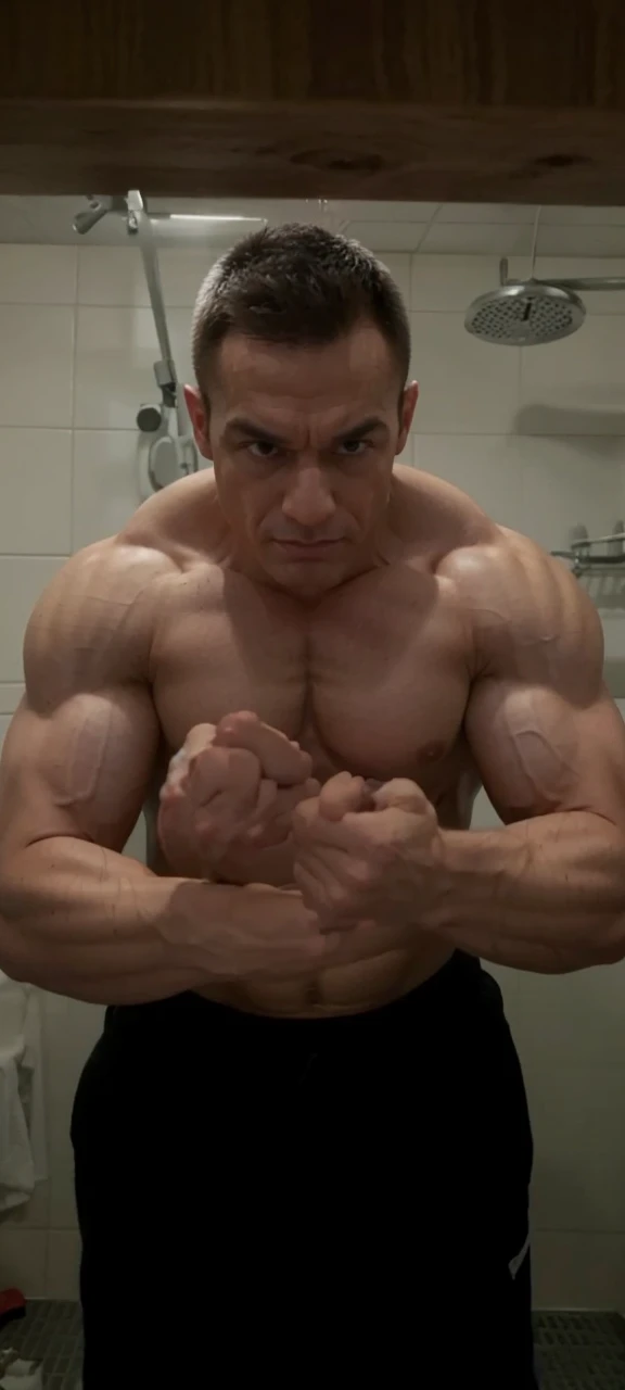 Muscles, Sigma face, Bodybuilder
