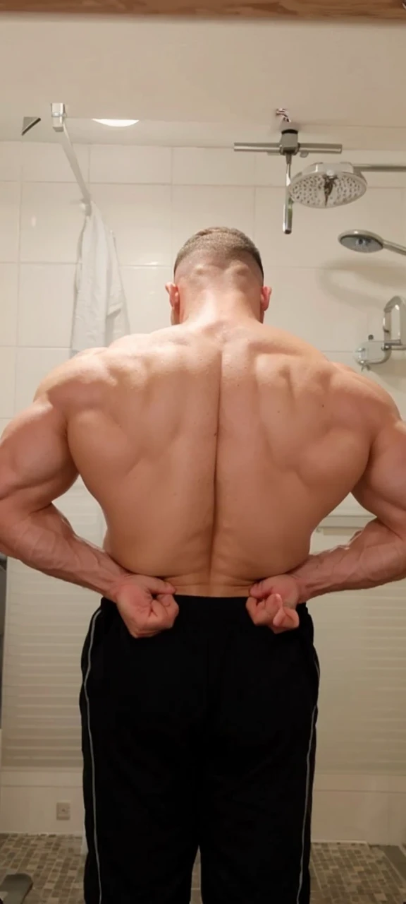 Back muscles, Steroids, Sigma face, Bodybuilder, cartoon