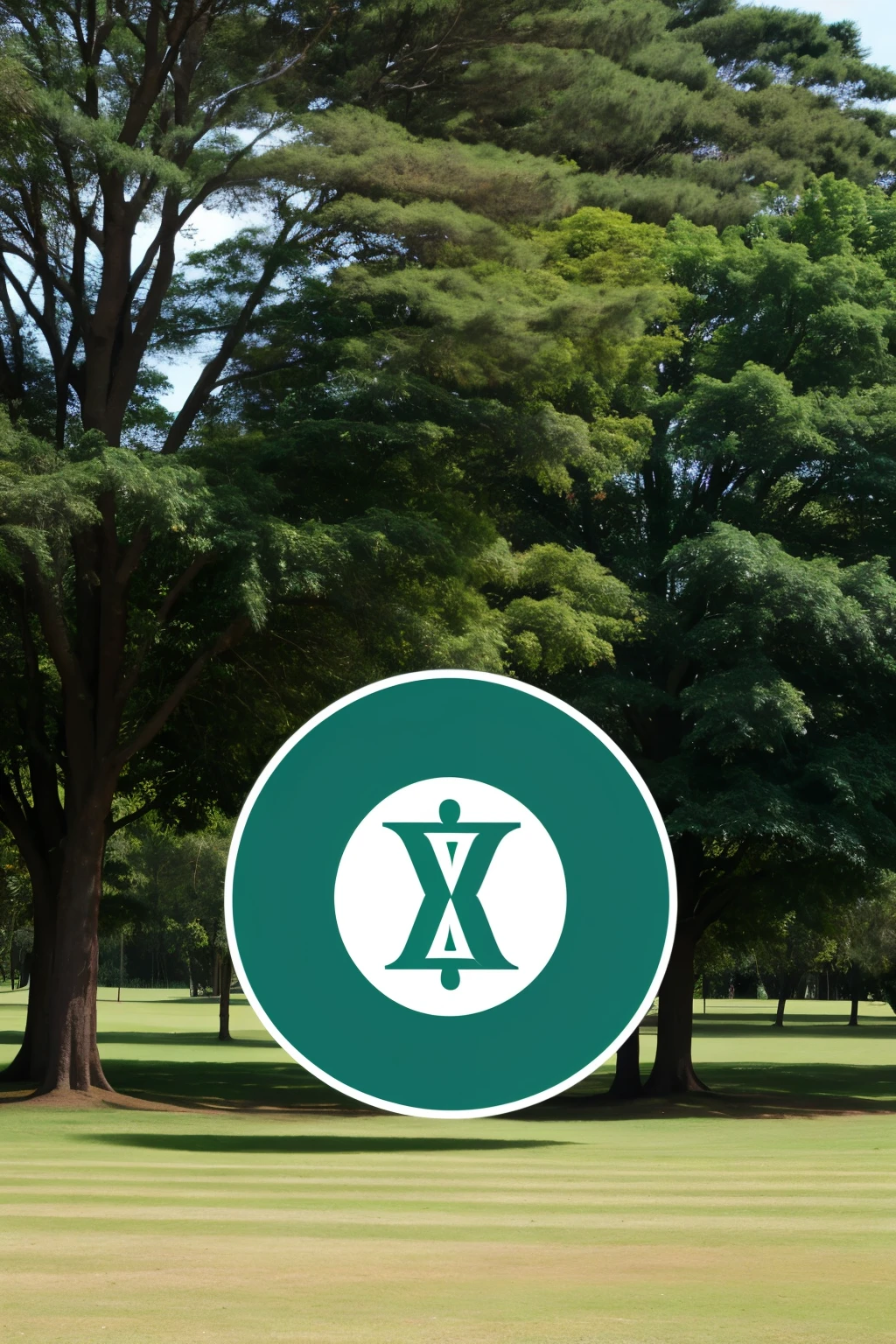 logo Hurlingham National University Scout Association colors Green, light blue and white