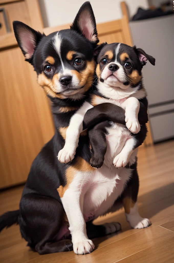 a cute dog