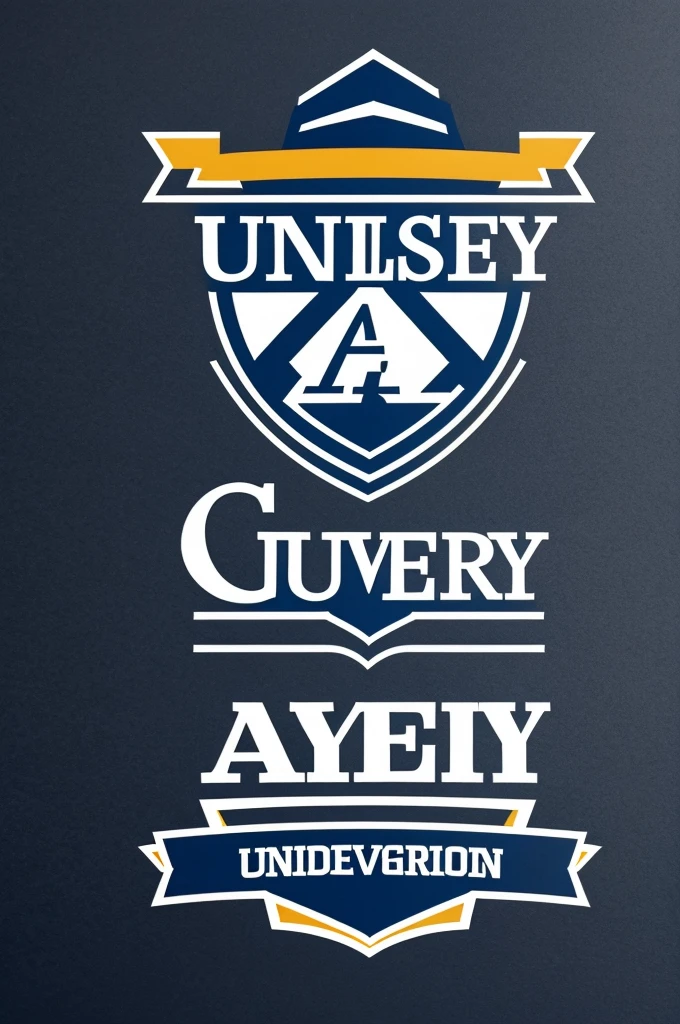 Logo for university easy to draw