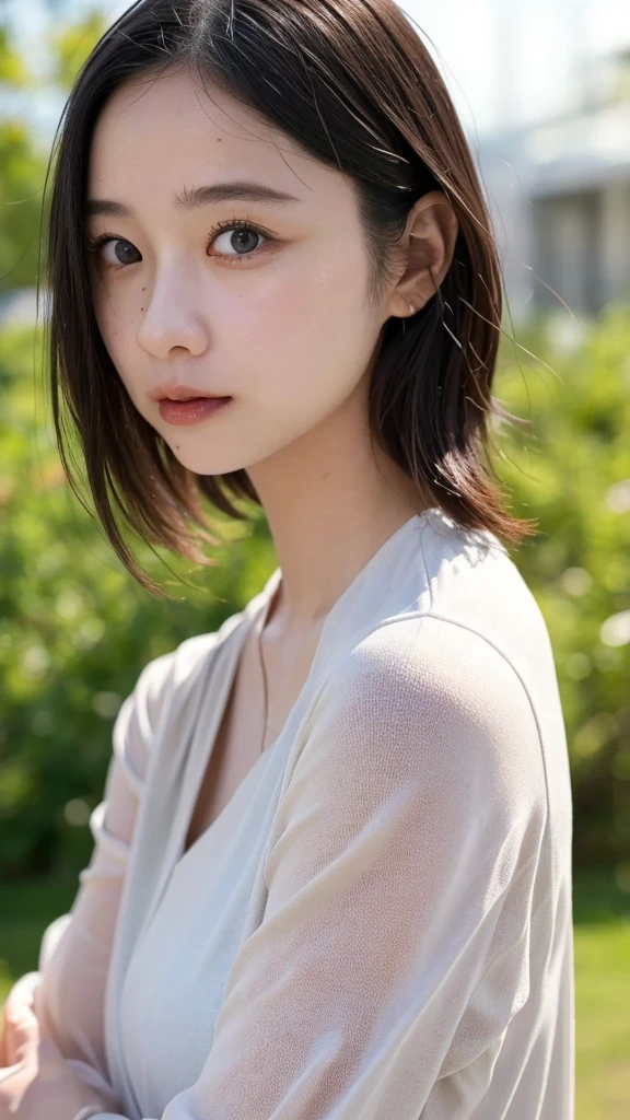 (((Ultra-high resolution、close、Cute Japanese Woman)))、顔のUltra-high resolutionクローズアップ画像を作成してください。
Long, straight black hair frames her face。
So that every single hair is clearly visible、Depicts subtle color changes depending on the amount of light hitting the subject。
The skin is white and smooth、Has a natural glow。
Fine skin texture、Representing the fine details of pores。
amountや頬に薄い赤みがある部分を詳細に。
The eyes are almond-shaped and dark brown.。
Fine details of the iris、Depicts color gradations and patterns。
Long, natural-looking eyelashes, each and every one visible。
Well-groomed eyebrows、indivual々The hair is clearly visible。
Light reflects off into the eyes、Create small highlights。
noseは繊細で、nose孔の細かいディテールがある。
Lips are plump and naturally pink。
Depicts the fine lines and soft curves of the lips。
Shiny、Accentuate the shape。
Detailed depiction of lip texture。
Particular attention to the depiction of light and shadow。
Soft natural light gently illuminates the face from the front。
amount、nose、Creates a subtle glow on the cheeks。
Shadows are cast softly along the contours of the face、cheekbone、Jaw Curve、noseの側面を強調。
The gloss of her lips reflects the light faintly.、Emphasizes plump texture。
The shadow of the hair adds depth and dimension.、indivual々The hair shines in the light。
The background is simple and blurred.、Focus on the face。
In the highest quality、Representing the utmost detail。
Negative prompts:

Noisy Images、Low resolution、Avoid blurry detaily hair is messy、Avoid unnatural hair textures。
Skin is unnaturally smooth、Avoid overly processed skin images。
Pores are invisible、Avoid products that have lost their skin texture。
Flat iris、Avoid those that lack detailed information。
short lashes、Avoid unnaturally thin eyebrows。
Light reflects off into the eyesていない、Avoid those with expressionless eyes。
noseのディテールが欠けているものは避ける。
Dry lips、Avoid unnatural colors。
Lip texture is not visible、Avoid non-shiny items。
Poor balance of light and shadow、Avoid evenly lit faces。
amount、nose、Avoid products that don&#39;t have a glow on your cheeks.。
cheekboneやJaw Curveが強調されていないものは避ける。
The shadow of the hair is shallow、Avoid things that lack volume。
The background is complicated、Avoid images where the face is not in focus。