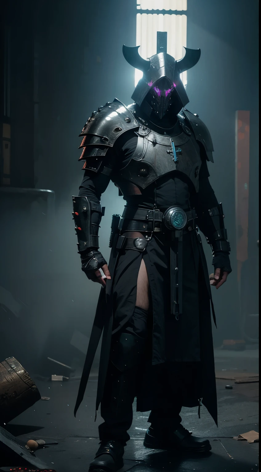 photo NeonMutation CthuluBishop GrimKnights,4 k image, top quality picture,8k image