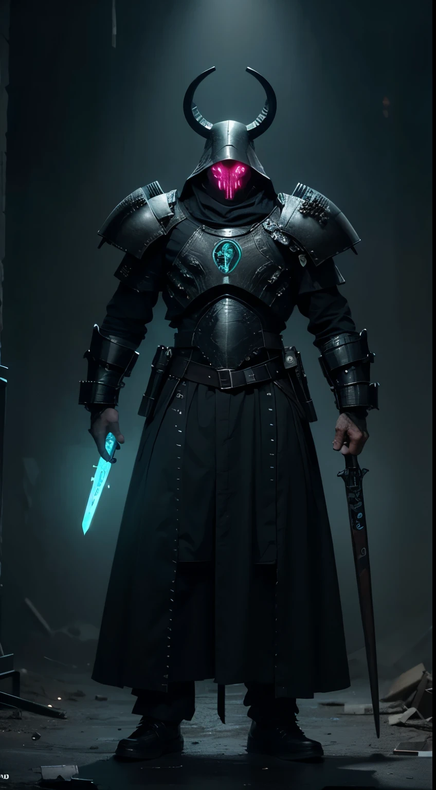 photo NeonMutation CthuluBishop GrimKnights,4 k image, top quality picture,8k image