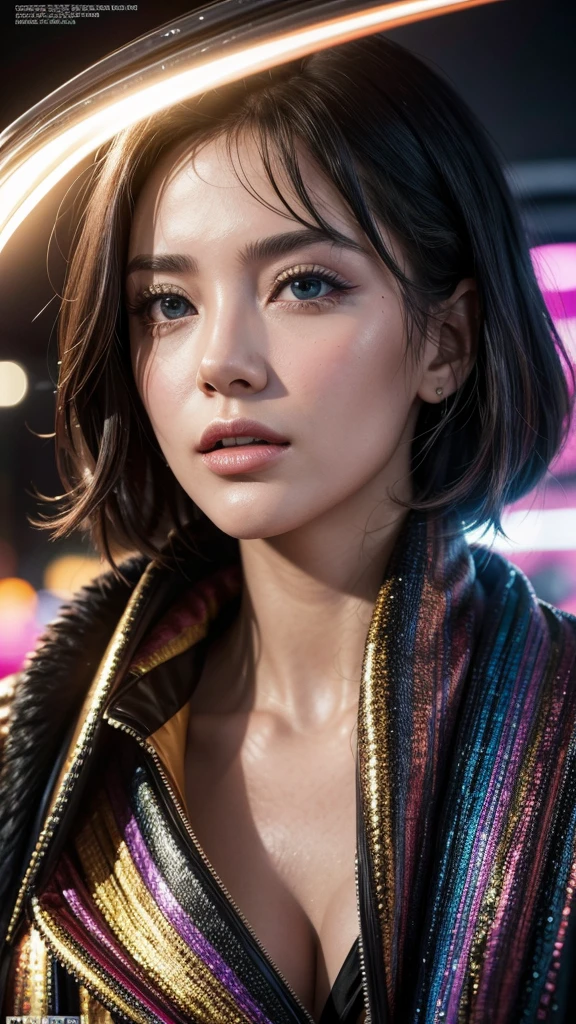 a colorful gossip news wallpaper, detailed news headlines, glossy paper texture, vibrant colors, high quality, photorealistic, cinematic lighting, dynamic composition, trending topics, celebrity portraits, paparazzi style, editorial design, bold typography, glossy magazine cover, luxury aesthetic