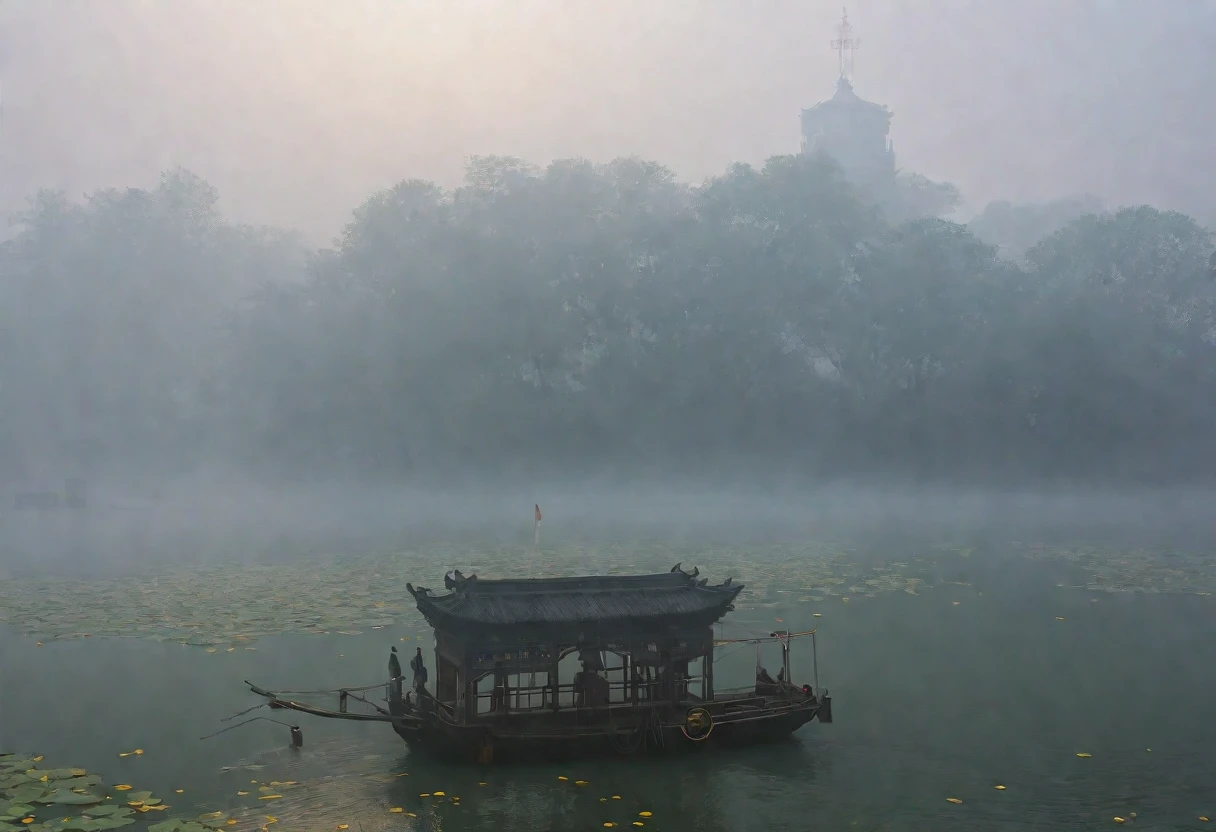 夏天的北京North Sea公园，White Tower，Morning mist，夏天的北京North Sea公园，White Tower，Morning mist，夏天的北京North Sea公园，White Tower，Morning mist，North Sea，Lotus，Search for ancient Chinese royal ships，中国宫廷古船White Tower，Fog，North Sea，Lotus，Search for ancient Chinese ships，HD，8K，raw，A masterpiece of international photography masters