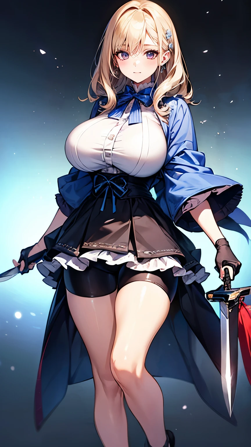 (Very delicate and beautiful:1.2)super model,,Big Breasts,Beautiful breasts,voluptuous,【bike shorts】,,【3girls】,,Highest quality, High resolution, 8K,Kick in a hurry.mini skirt,Japanese ta,knife,Blue Flame