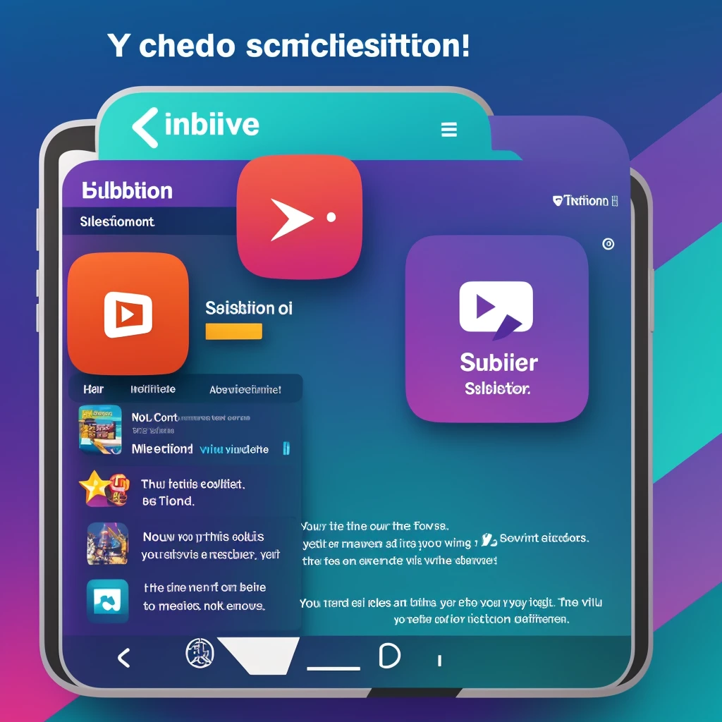 Create a YouTube image that encourages viewers to subscribe to your channel and turn on the notification bell. The image must be vibrant and eye-catching, with a modern design and clear graphic elements.

Elements to Include:

fund:

Use a colorful and vibrant background, such as a smooth blue and purple gradient or a solid color that contrasts well with the text and icons.
Leading text:

"subscribe to the channel!" in large, prominent letters, using a modern and readable font. Text color should contrast with the background to ensure readability.
Secondary Text:

"And activate the bell!" just below the main text, in a complementary source, possibly in italics or bold.
Icons:

Include the YouTube subscribe icon (red subscribe button) and the bell icon (notification symbol) Ao lado do texto.
Visual effects:

Add graphic elements like arrows pointing to icons, sparkles or stars around the bell to attract attention.
Mascot or Character (optional):

Add a friendly character or mascot that can be pointing or interacting with the icons, if you wish.
styled:

moderno, colorful and flashy, with a clean and organized design