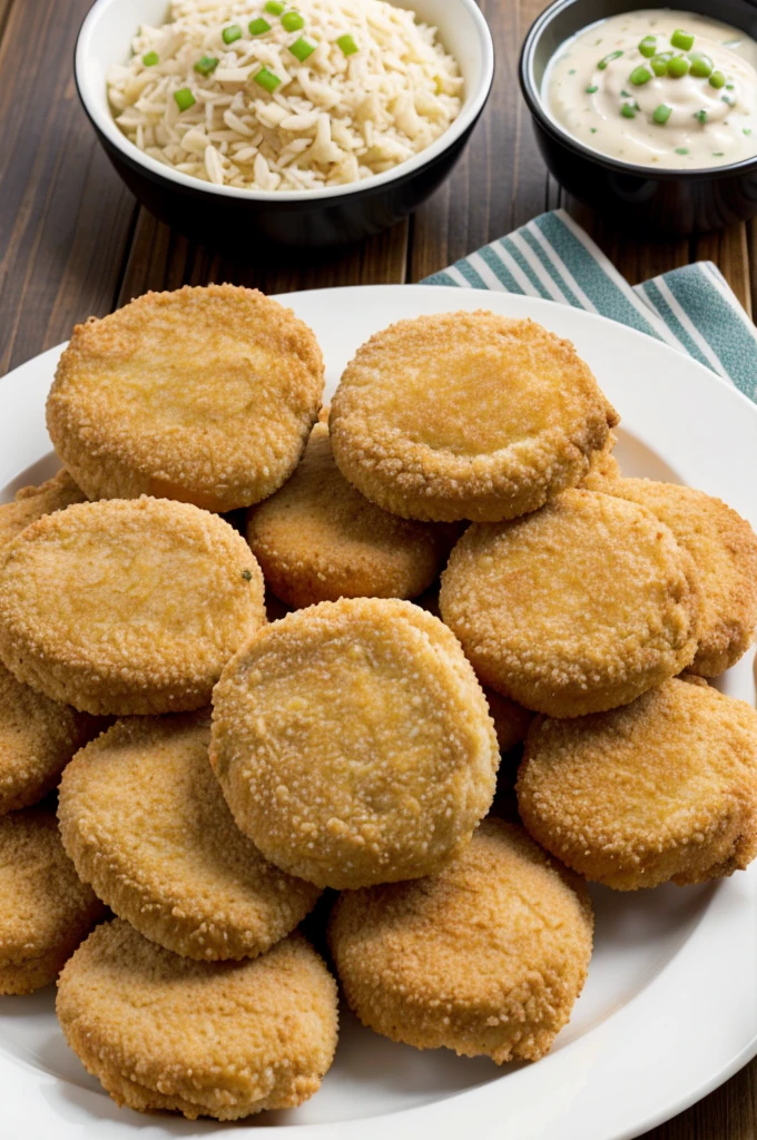 Believe me a picture of breaded chicken pieces 