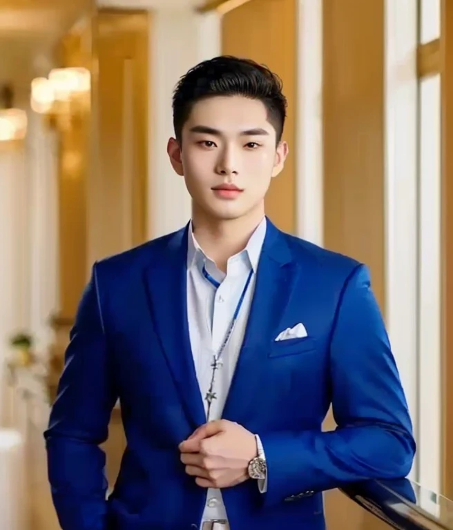 Aaraf wearing a white shirt and necklace stood in front of a bush., Haraf man looking at camera, perfect has a round face, A well-maintained model., Southeast Asian man with a round face, 3-D profile picture, 8K, 45,000,000 pixcls, realistic light colors, beautiful young asian man, charming anime,  Comfortable pose, Anime Asian man in real life, attractive handsome man, young asian man, Russian mixed with Japanese, perfect body, Freestyle photo of a handsome young man, beautiful asian man, The character is in her natural pose., Handsome Chad Chin, South Korean man, 2 8 years, 2 7 years, 