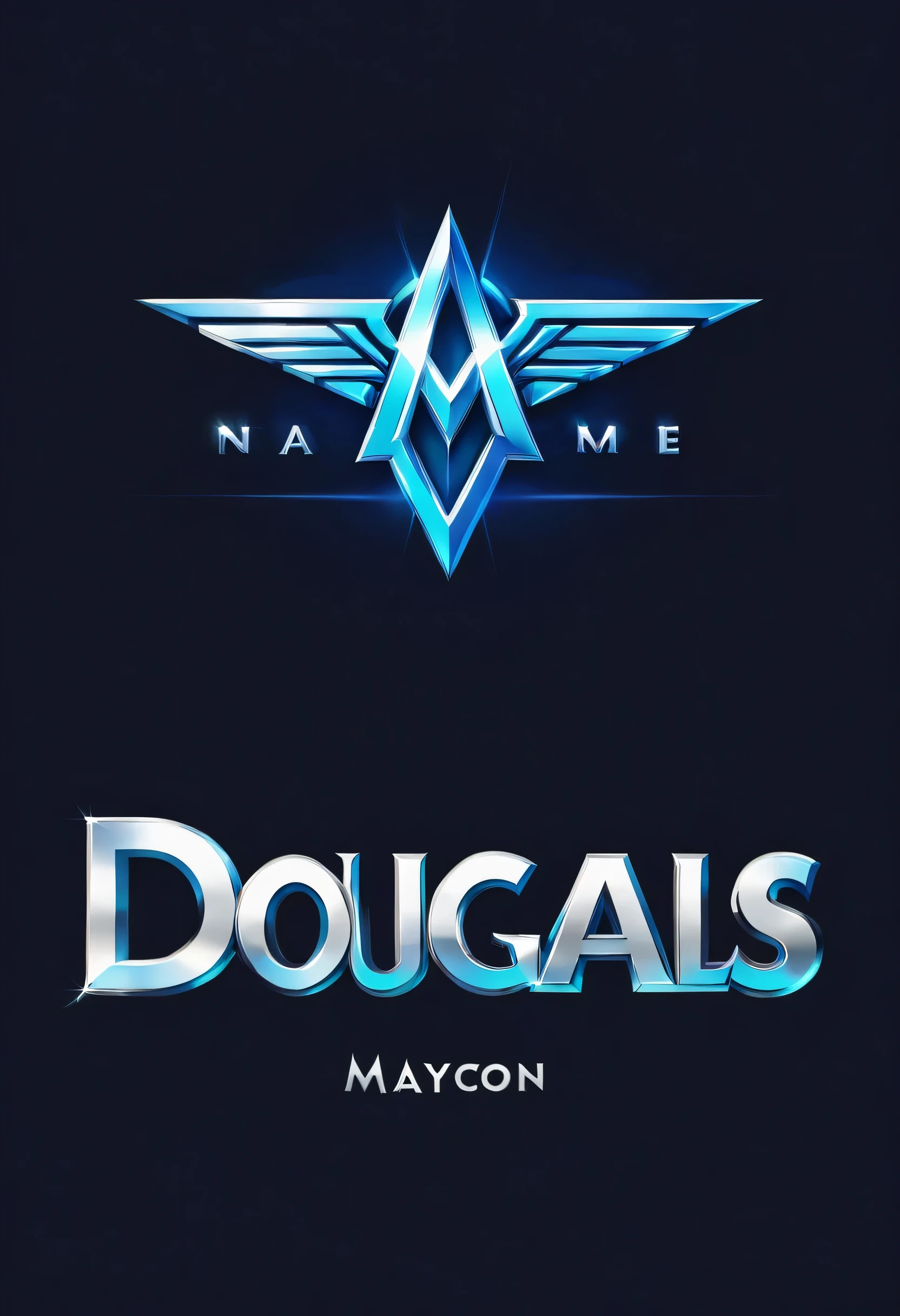 logo type meaning of my name maycon douglas 