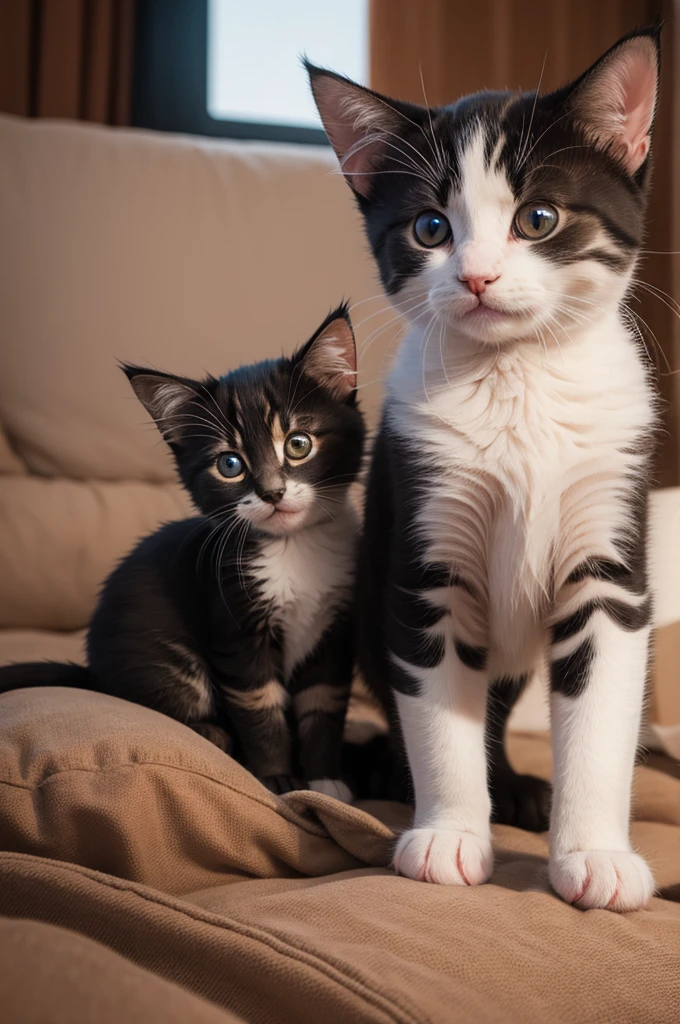 A kitten cat