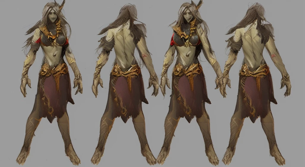 Dota 2 character full body concept art