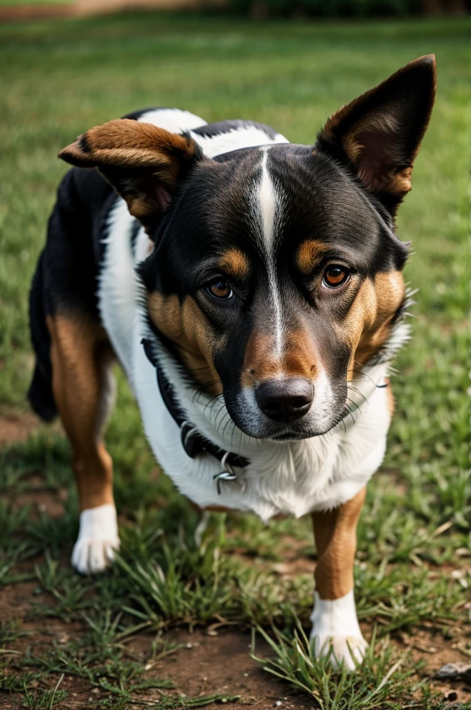 a dog
