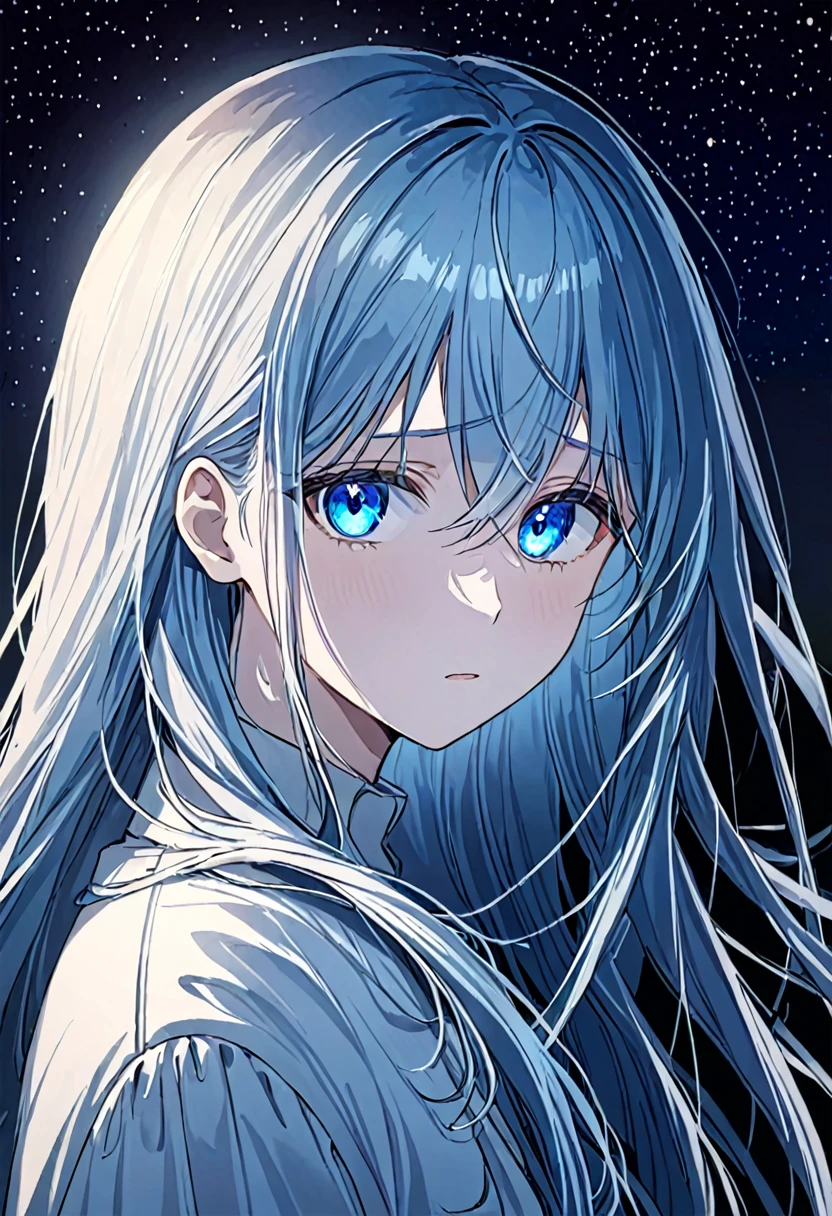 girl.The worst hair.Beautiful eyes.The blue eyes.At night time.
Flowing hair. I grow.nocturnal.Sad.Quiet