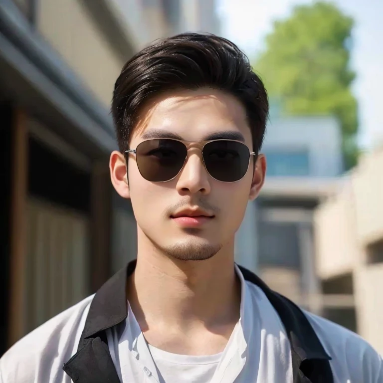 Aaraf wearing a white shirt and necklace stood in front of a bush., Haraf man looking at camera, perfect has a round face, A well-maintained model., Southeast Asian man with a round face, 3-D profile picture, 8K, 45,000,000 pixcls, realistic light colors, beautiful young asian man, charming anime, Comfortable pose, Anime Asian man in real life, attractive handsome man, young asian man, Russian mixed with Japanese, perfect body, Freestyle photo of a handsome young man, beautiful asian man, The character is in her natural pose., Handsome Chad Chin, South Korean man, 2 8 years, 2 7 years,