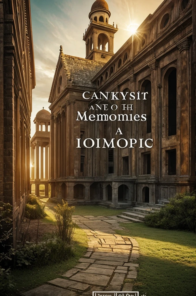 Create the cover of a book called “Memories of a Lost Time”