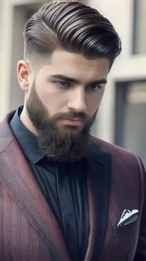 make a
beautiful of Judaean man Stylish hair focusing on her face.