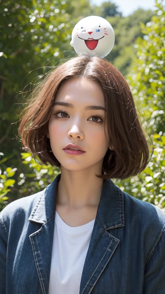 It's auspicious, best picture quality, masterpiece, Ultra-high resolution 8K,Maxim cover model, full body asian girl, look at the camera, White Ripped Dennet Shorts Pussy Crisp, Pink see-through collar shirt, ((Very big)), ((No Braza)), Wear a T-shirt with big breasts and firm body, beautiful, perfect camouflage, his long hair blowing in the wind., That person's body is wet, Look straight at him and strike various seductive poses., laugh, smile, happy expression, (Natural countryside with old thatched houses with yellow and red flowers blooming everywhere). The sun shone brightly., earring,pendant, Video clarity 8k, Shooting with a high-definition camera 45,000,000 pixels, Camera starting from the bottom, panty shot,