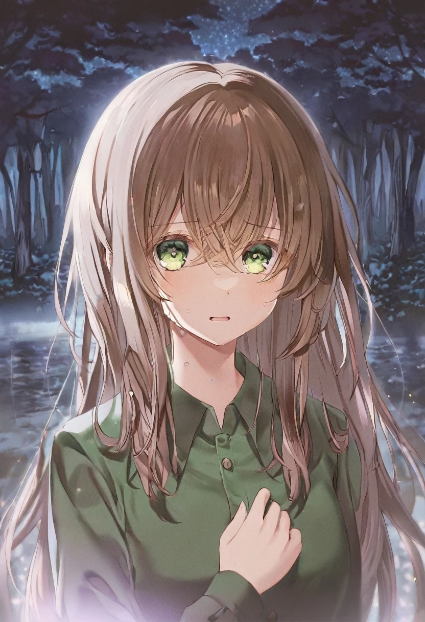 girl.Her hair is brown.Beautiful eyes.green eyes.At night time.
Brown flowing hair. I grow.nocturnal.Sad.Quiet