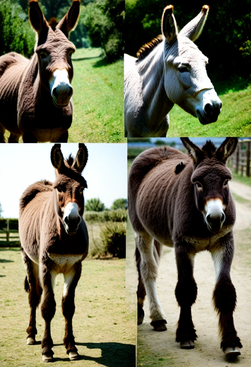 woman transformation donkey