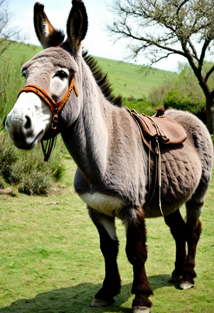 woman transformation donkey