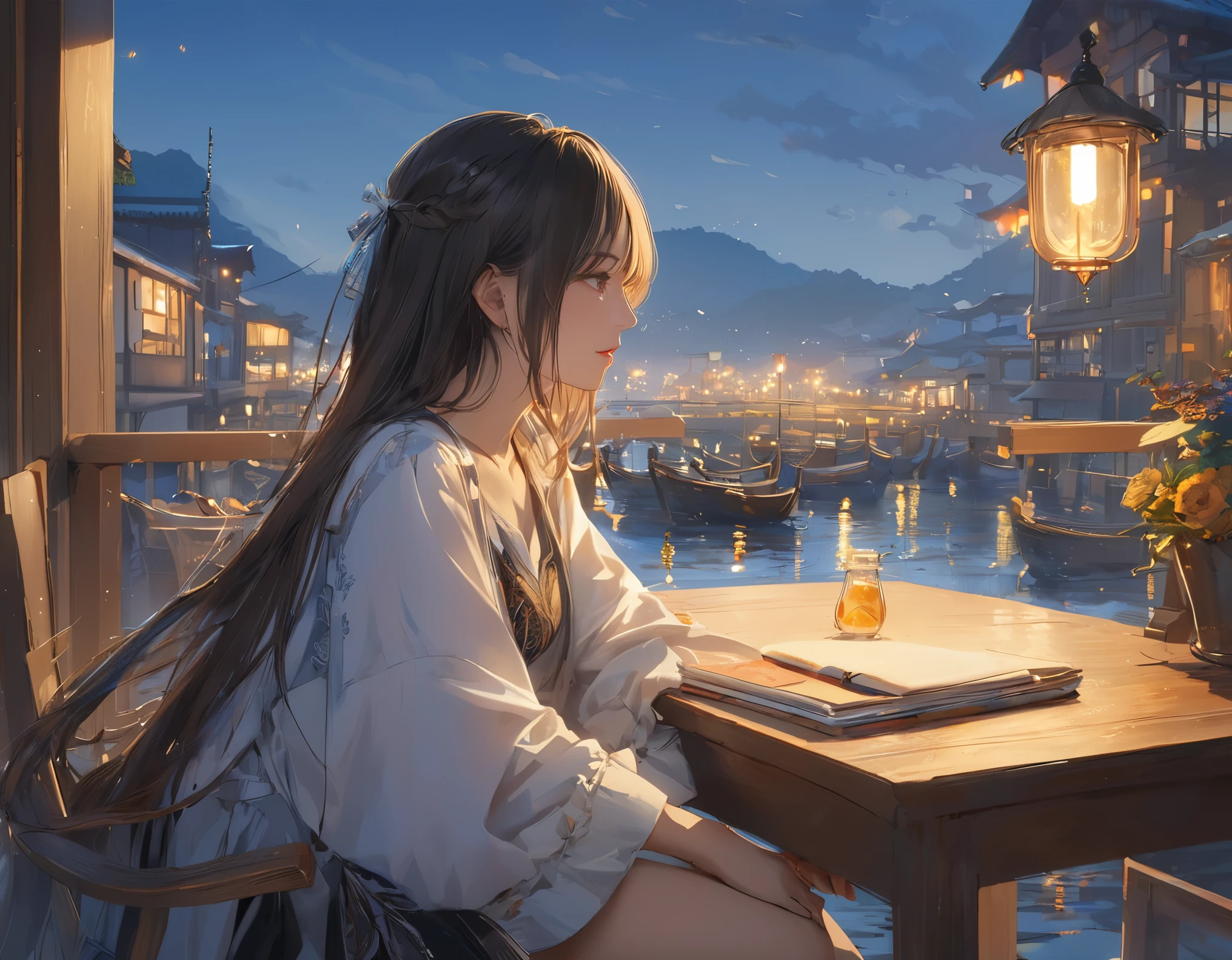 (masterpiece, Highest quality:1.2), One girl, alone