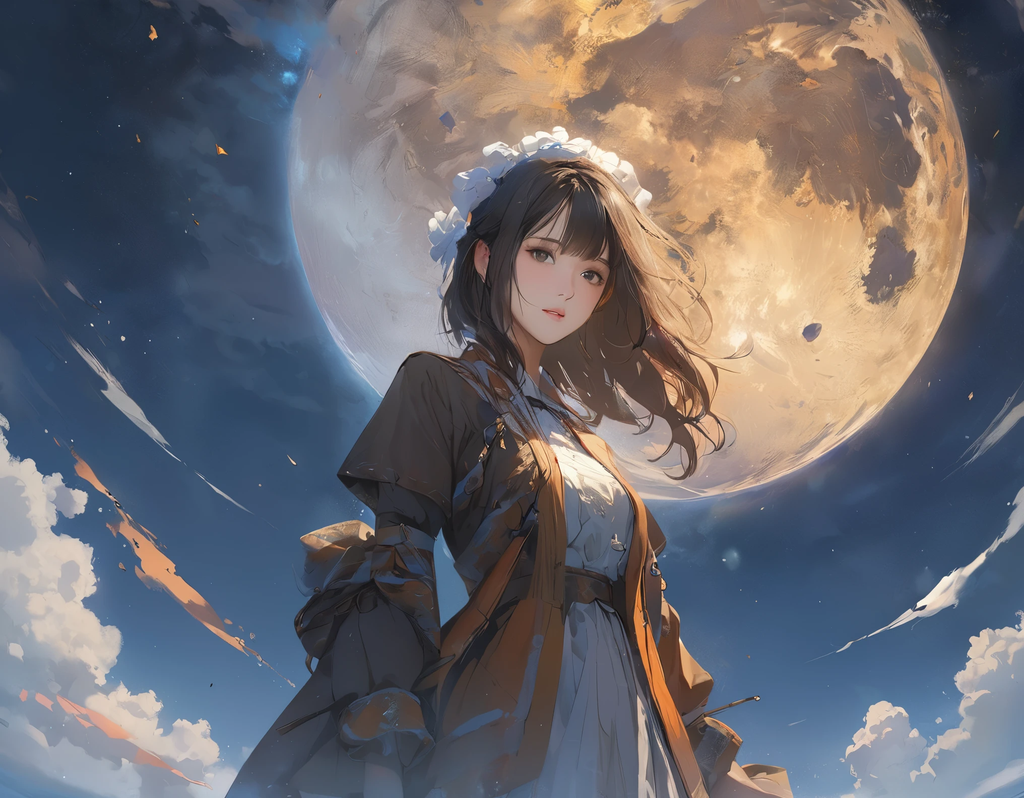 (masterpiece, Highest quality:1.2), One girl, alone
