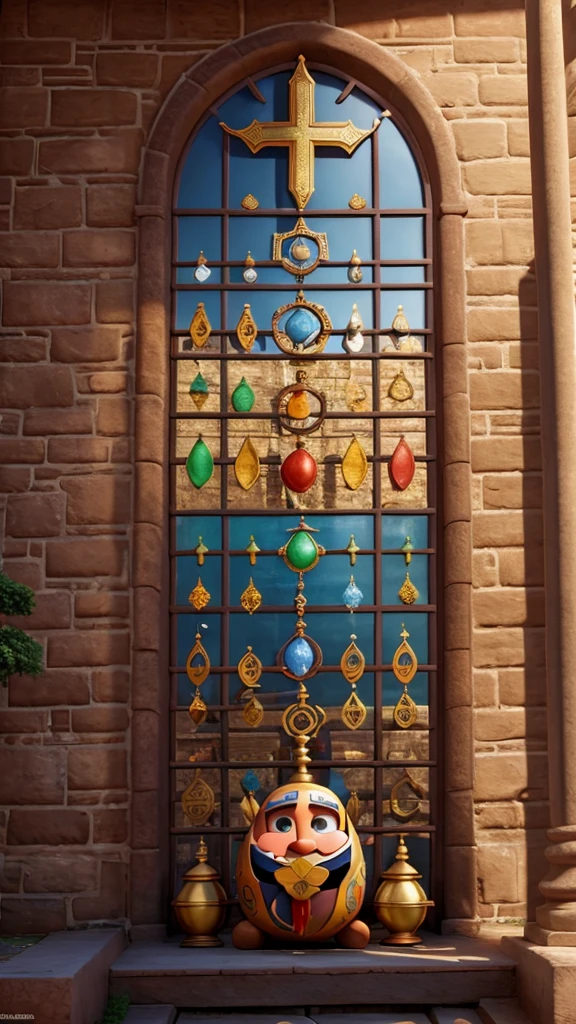 Make a picture of all the religions in the world