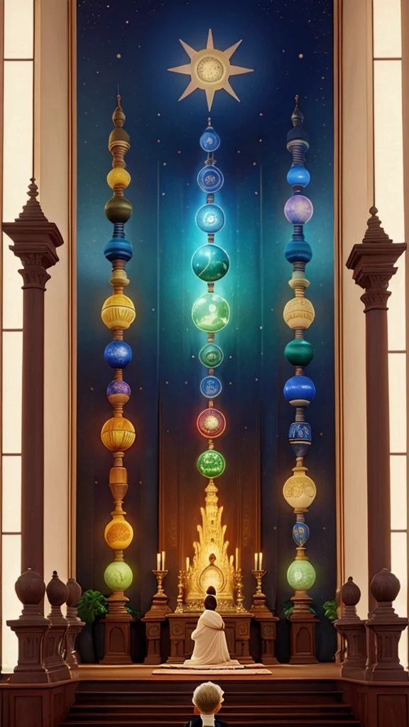 Make a picture of all the religions in the world 