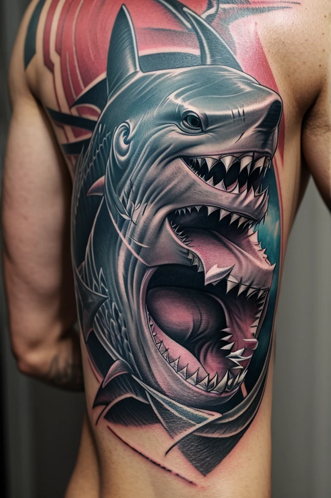 Tattoo shark
