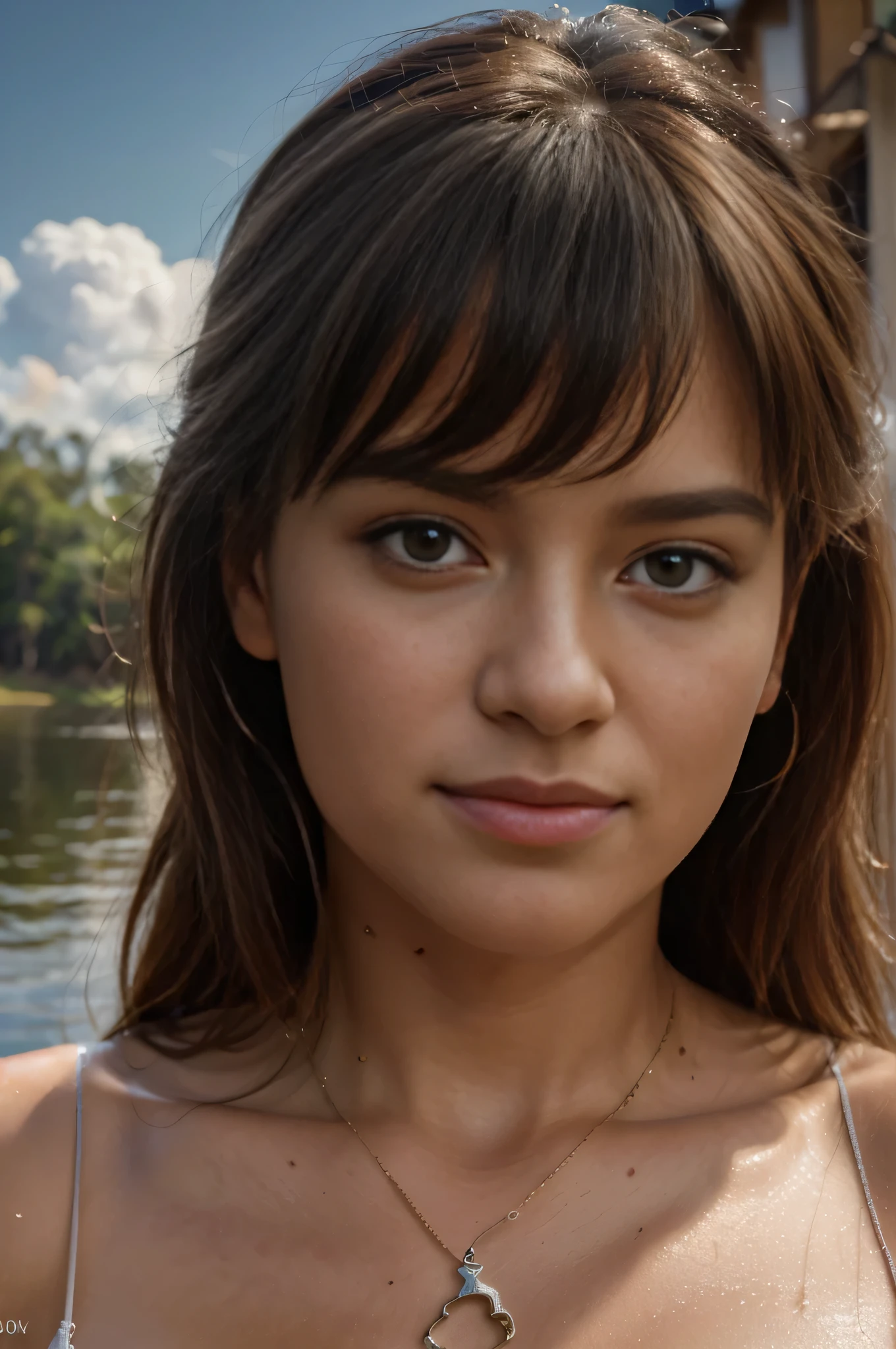 (best quality,4k,8k,highres,masterpiece:1.2),ultra-detailed,(realistic,photorealistic,photo-realistic:1.37),portrait, botes sobre nubes, noche, algodon azucar, caramelo, miel, 