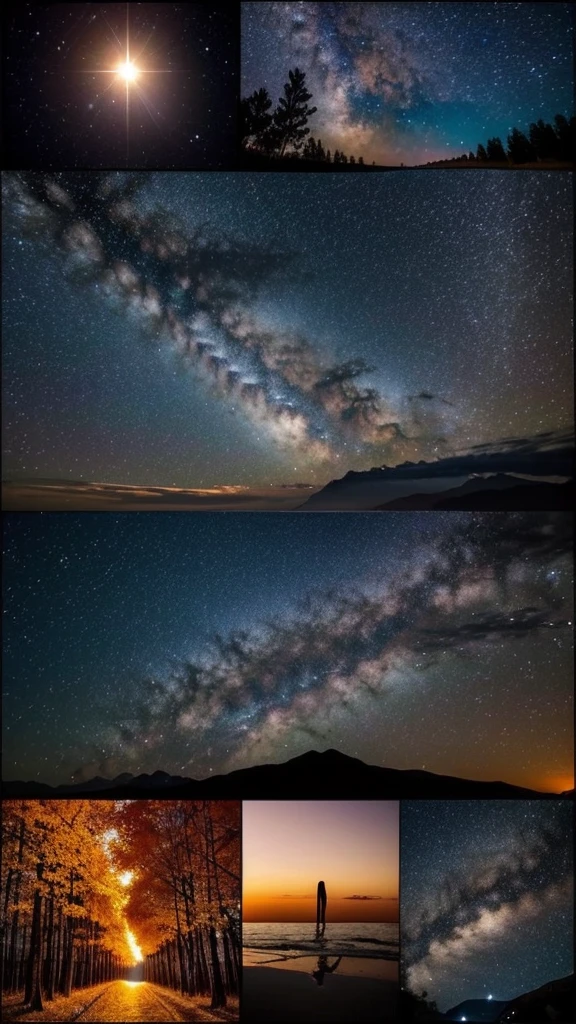 Various kinds of pictures of the beauty of the universe