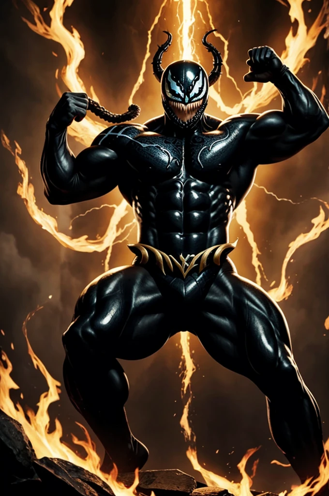 Venom being a deity and powerful 