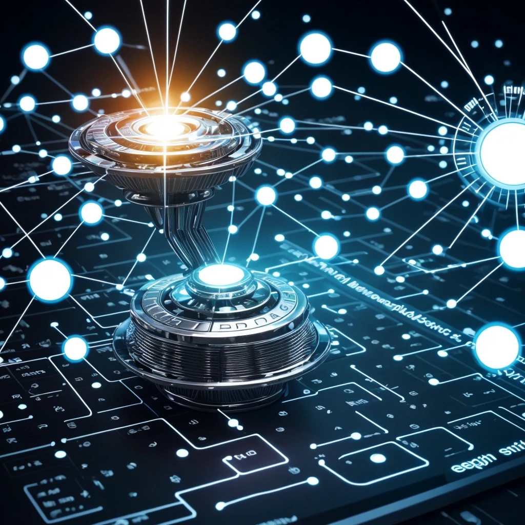 I will ask an artificial intelligence to create an enlightening visual representation of the SEO concept (Search Engine Optimization). I need an image that clearly illustrates how SEO strategies allow you to optimize a website's visibility in search results, highlighting its importance for increasing organic traffic and improving online relevance