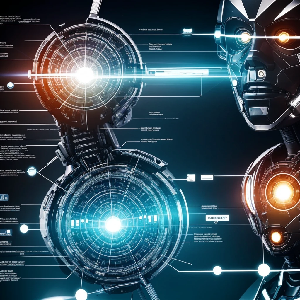 I will ask an artificial intelligence to create an enlightening visual representation of the SEO concept (Search Engine Optimization). I need an image that clearly illustrates how SEO strategies allow you to optimize a website&#39;s visibility in search results, highlighting its importance for increasing organic traffic and improving online relevance
