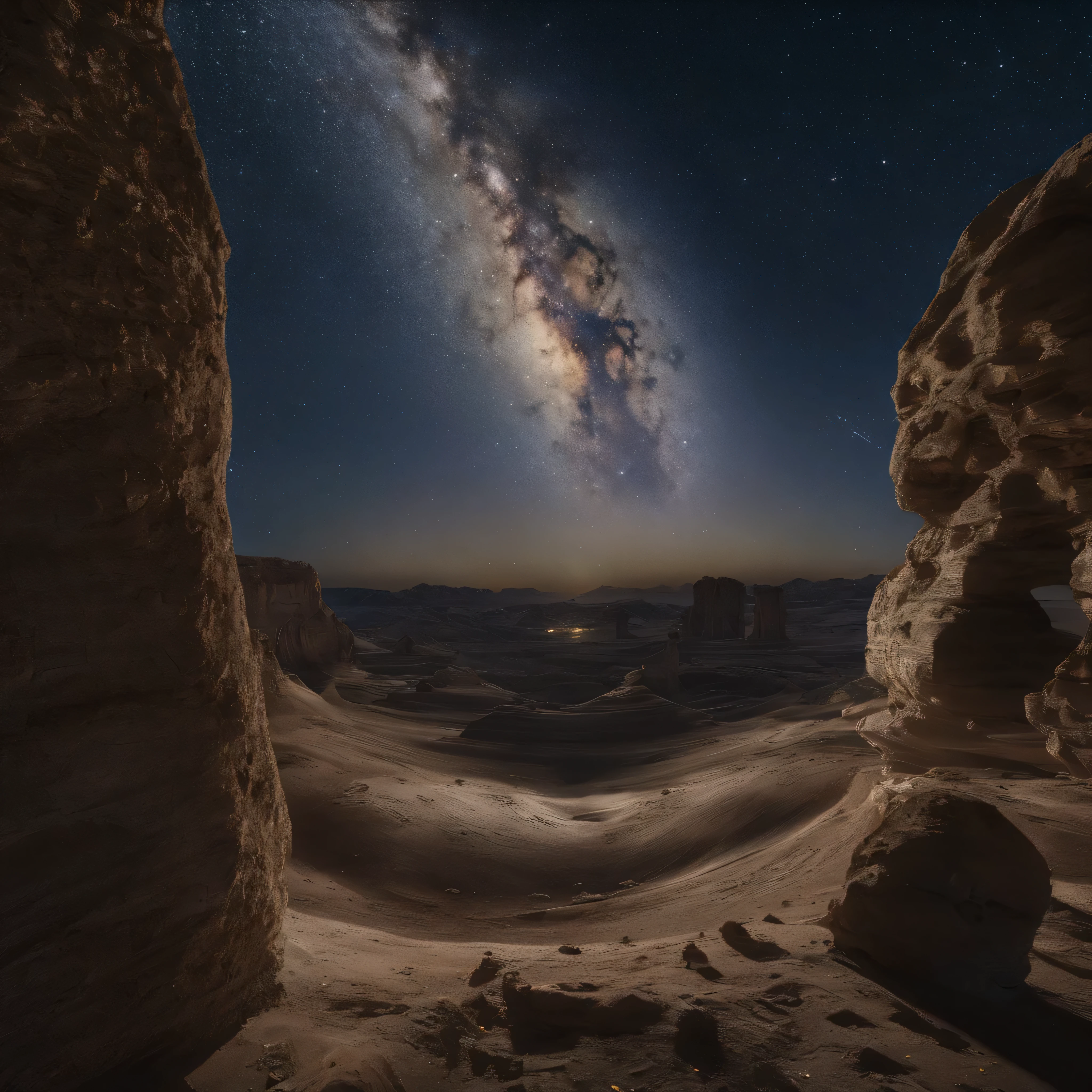 Master Parts、Superior Quality、superior image quality、The 8k quality、Beautiful pictures of the starry sky、magnifica、Arched Milky Way:1.25、Alafed view of Earth from Saturn:1.9