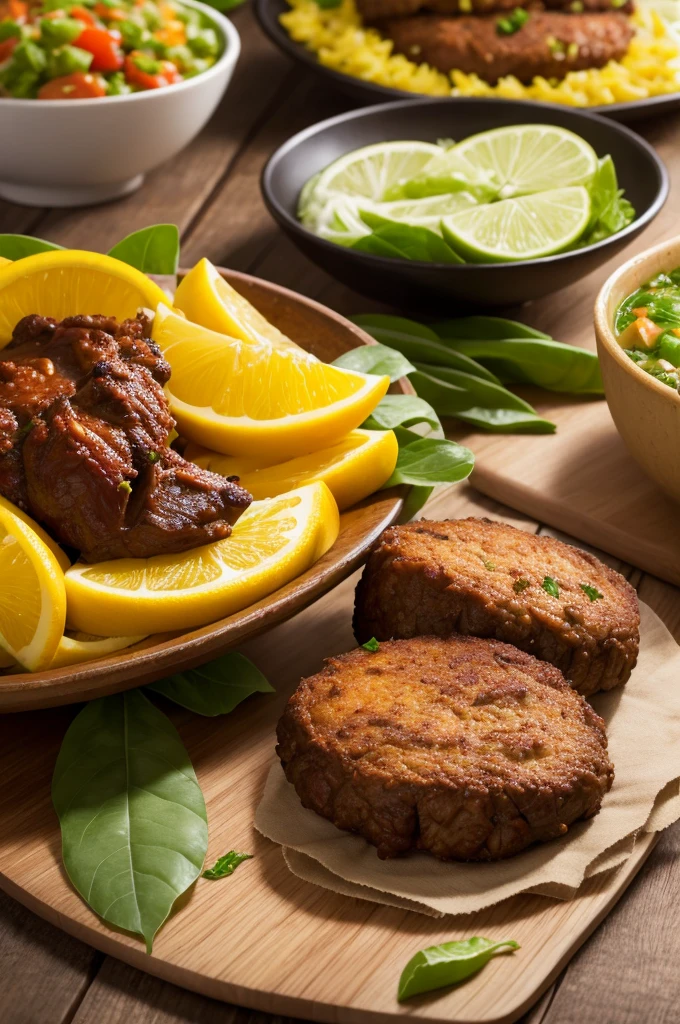 Northeastern Brazilian regional cuisine ebook cover with ultra realistic images of northeastern Brazilian foods