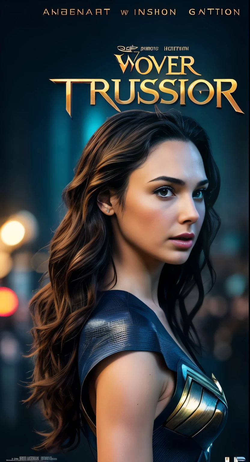 ((Movie premiere poster)), GAL GADOT, wonder women, Wearing a white slip dress,looks into camera,woman , Perfect eyes, Beautiful face,pale brown hair, short detailed hair, bobo head, side parted hair,dynamicposes, Realisticstyle, The scene in which the film was made is depicted,((best qualtiy)), ((tmasterpiece)), (k hd:1.3), 。.。.。.。.。.。.。.。.3d, big breasts beautiful (cyber punk perssonage:1.3) young, photographers,camera,Makeup artist,Director,(Scenes:Studio 1.7), (hdr:1.5), (pastel colour:1.2), ultra - detailed, (Art Station:1.5), cinematic, warm lights, Light effect, Dramaticlight, (Intricate details:1.1), the complex background, (greg rutkovsky:0.8), (Teal and orange:0.4),((Movie Premiere Poster 1.8)),Desire for dissatisfaction,frontage,Navy,,(Wearing:see-through ,Transparent sailor uniform,just ,)