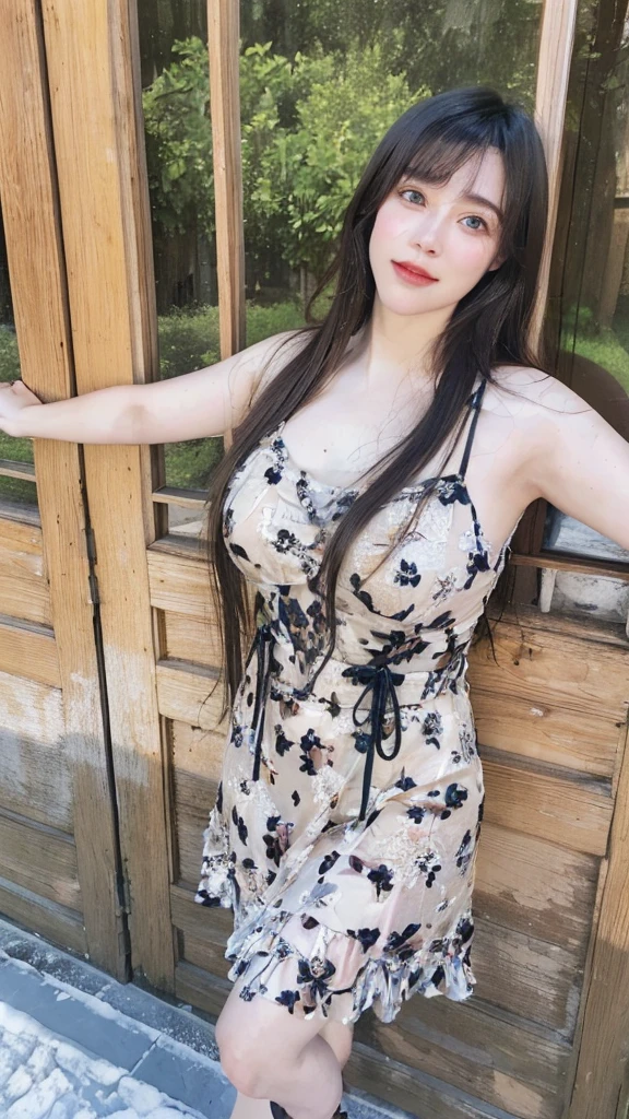Top quality, Masterpiece, Ultra-high resolution, (Realistic, : 1.4), Original photo, (True skin texture: 1.3), (filmgrain: 1.3), in a panoramic view, Portrait, Very wide lens, Narrow waist, cowboy lens, (bangs, Inconspicuous, Cold light,) Night, Close-up, Tears, Short hair, neck long, ears sticking out, bangs, Big eyes, Brightly Colored Eyes, In the house, Dust, Tindall effect, (Facial expression), Sitting, (hitting a wall), Crying, Frowning, (Looking down), Nervousness, Tears, smiling happily
one girl, eyes and face with beautiful details, White jabot, pink dark V, Brown eyes,